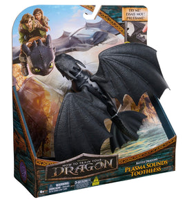 How to Train Your Dragon Battle Dragons Plasma Sounds Night Fury - ToyTime