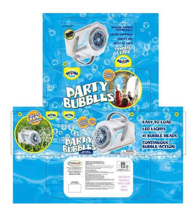 Hyper Bubbles Party Portable Bubble Machine - ToyTime