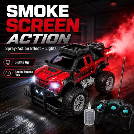 Hyper Drive RC Off-Roader Truck Red & Red Remote Control Vehicle - ToyTime