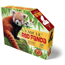 I Am Lil Red Panda 100pc Puzzle - ToyTime