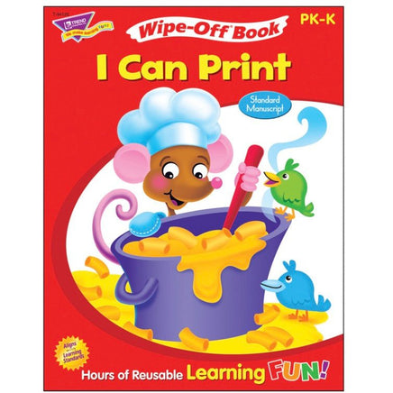 I Can Print Wipe Off Book - ToyTime