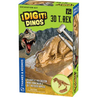 I Dig It! Dinos - 3D T. Rex Excavation Kit - ToyTime