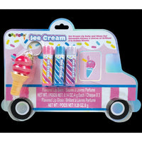 Ice Cream Truck Lip Balm And Lip Gloss Set - ToyTime