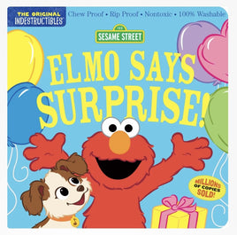 Indestructibles Elmo says surprise - ToyTime