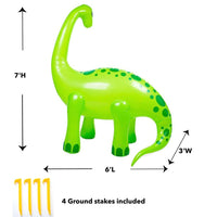 Inflatable Dino Sprinkler for Outdoor - ToyTime