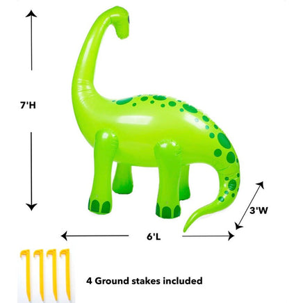 Inflatable Dino Sprinkler for Outdoor - ToyTime