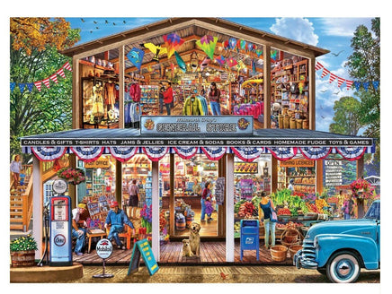Inside Out Hometown Market 1000pc Puzzle - ToyTime