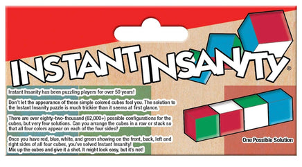 Instant Insanity Wood - ToyTime