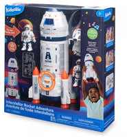 Interstellar Rocket Adventure 3 Section Rocket with Astronauts Space Sled - ToyTime