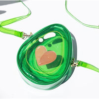 Jelly Avocado Heart Handbag - ToyTime