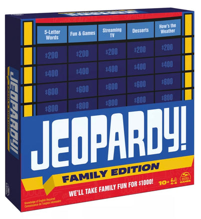 Jeopardy Board Game - ToyTime