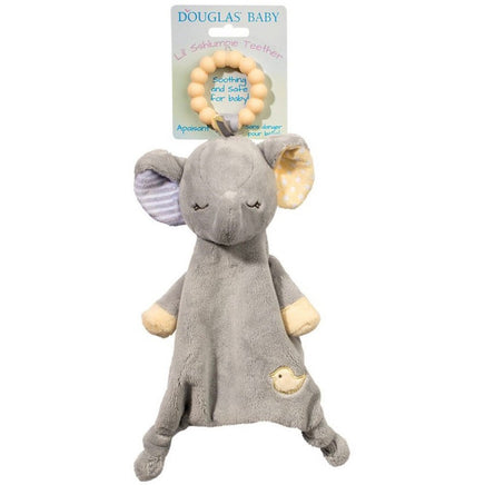 Joey Gray Elephant Teether 6356 - ToyTime