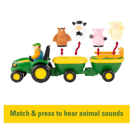 John Deere Animal Sounds Hayride - ToyTime