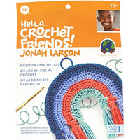 Jonah Crochet Rainbow Wall Hanging Kit - ToyTime