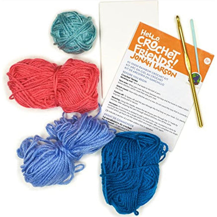 Jonah Crochet Rainbow Wall Hanging Kit - ToyTime