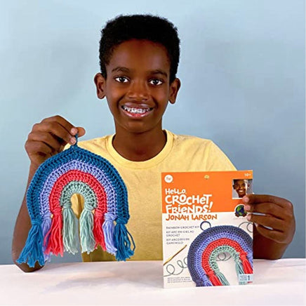 Jonah Crochet Rainbow Wall Hanging Kit - ToyTime