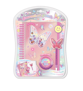 Journal with Pouch Tie Dye Butterfly - ToyTime