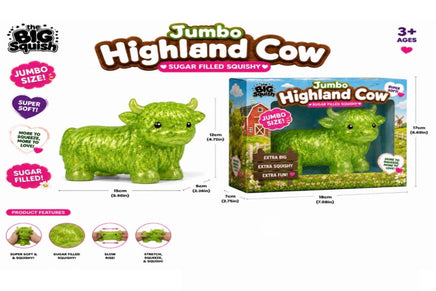 Jumbo Highland Cow Squishy - ToyTime