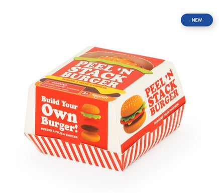 Jumbo Peel n Stack Burger - ToyTime