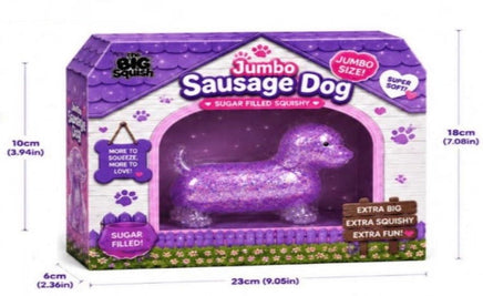 Jumbo Sausage Dog Squishy - ToyTime