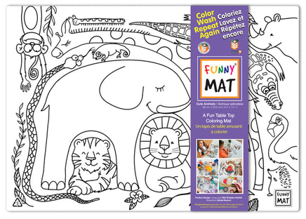 Jungle Coloring/Washable Funny Mat - ToyTime