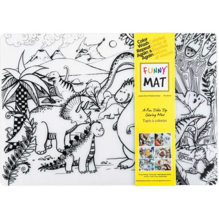 Jurassic Coloring/Washable Funny Mat - ToyTime