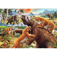 Jurassic Wildlife 2 x 24pc Puzzle - ToyTime