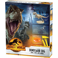 Jurassic World: Dominion Dinosaur Dig - Blue, T. Rex, and Amber - ToyTime