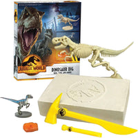 Jurassic World: Dominion Dinosaur Dig - Blue, T. Rex, and Amber - ToyTime