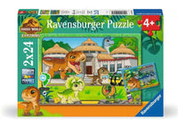 Jurassic World Explorers 2x 24pc Puzzles - ToyTime