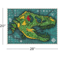 Jurassic World Map 1000 Piece Jigsaw Puzzle - ToyTime