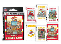 Kansas City Chiefs Fan Deck Playing Cards - ToyTime