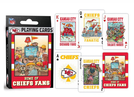 Kansas City Chiefs Fan Deck Playing Cards - ToyTime
