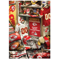 Kansas City Chiefs Locker Room Puzzle - ToyTime