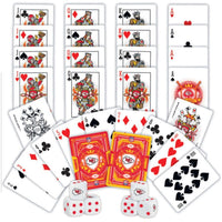 Kansas City Chiefs NFL 2 - Pack Playing cards & Dice set…@Masterpcs - ToyTime