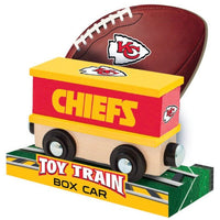 Kansas City Chiefs NFL Toy Train Box Car - ToyTime