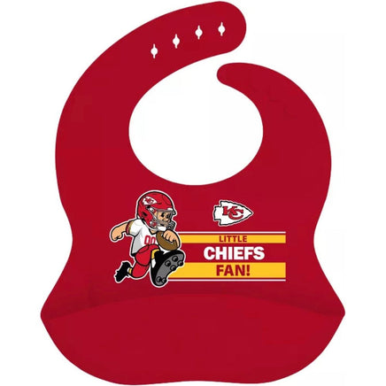 Kansas City Chiefs Silicone Bib - ToyTime