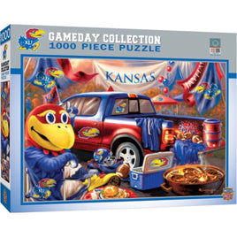 Kansas Jayhawks Gameday KU 1000pc puzzle - ToyTime