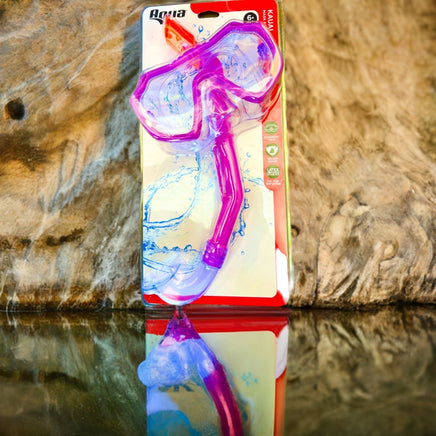 Kauai Mask and Snorkel For Youth Color Purple - ToyTime