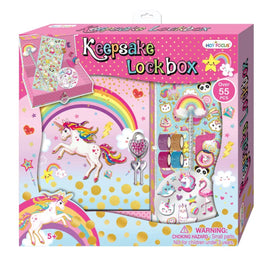 Keepsake Lockbox Unicorn Rainbow - ToyTime