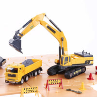 Kids Engineering Construction Site Excavator Toy Set Playset…@Iplay - ToyTime