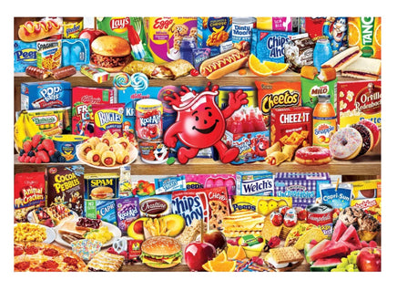 Kids Favorite Foods 2000pcs Jigsaw Puzzle - ToyTime
