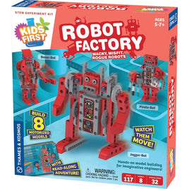 Kids First: Robot Factory: Wacky, Misfit, Rogue Robots - ToyTime