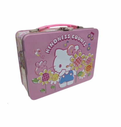 Kindness Counts - Hello Kitty Embossed Tin Lunch Box - ToyTime
