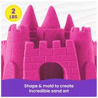 Kinetic Sand 2lb Pink/Rose - ToyTime