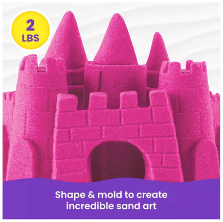Kinetic Sand 2lb Pink/Rose - ToyTime