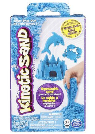 Kinetic Sand Container Blue 8oz - ToyTime
