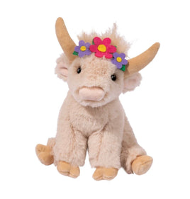 Laddie Flower Highland Cow 15722 - ToyTime