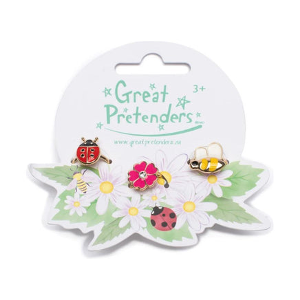 Ladybug garden 3 ring set - ToyTime