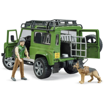 Land Rover Defender Station Wagon w/ Forester and Dog 02587 - ToyTime